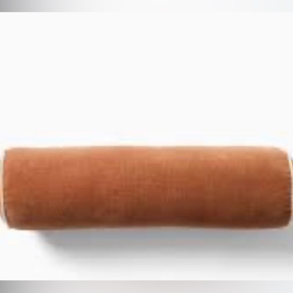 West Elm Velvet Bolster Pillow